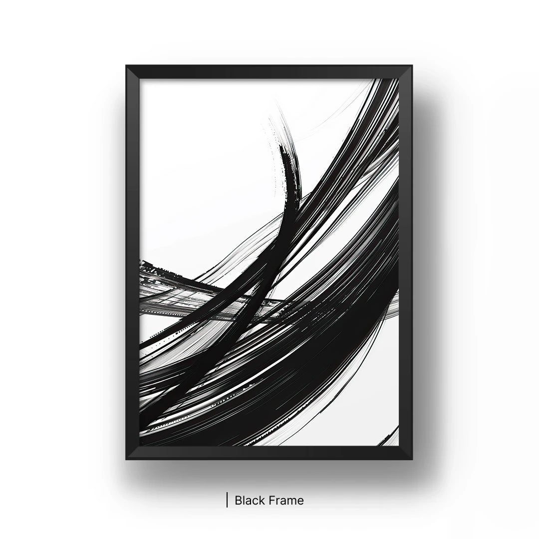Abstract Black Lines