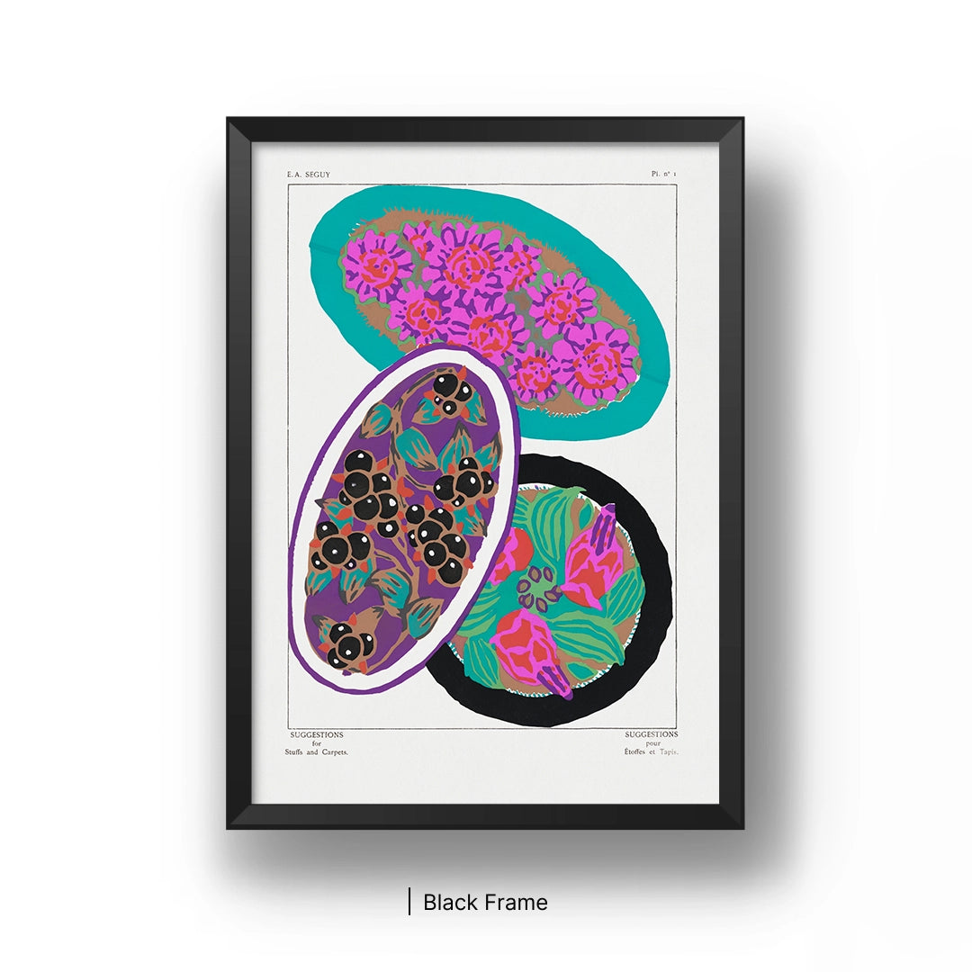 Retro Floral Medallion