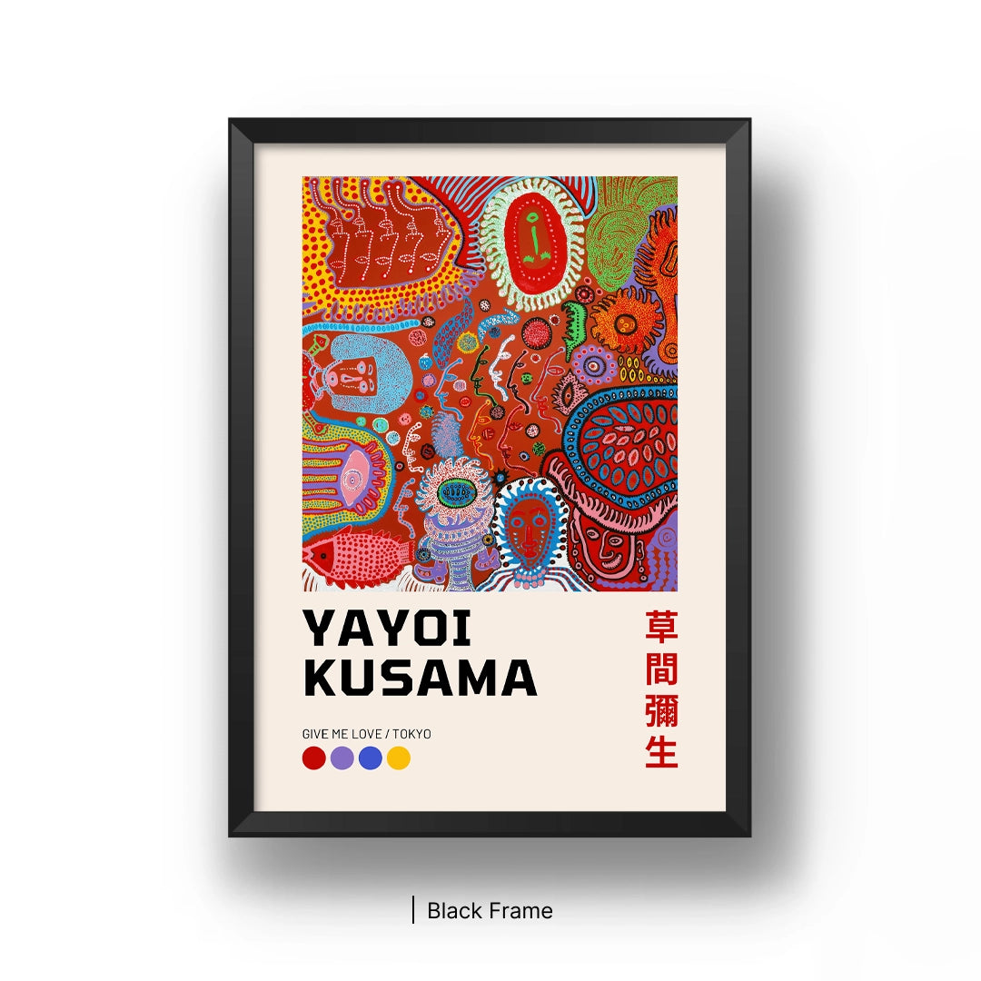 Yayoi Kusama -  "Give Me Love" Tokyo