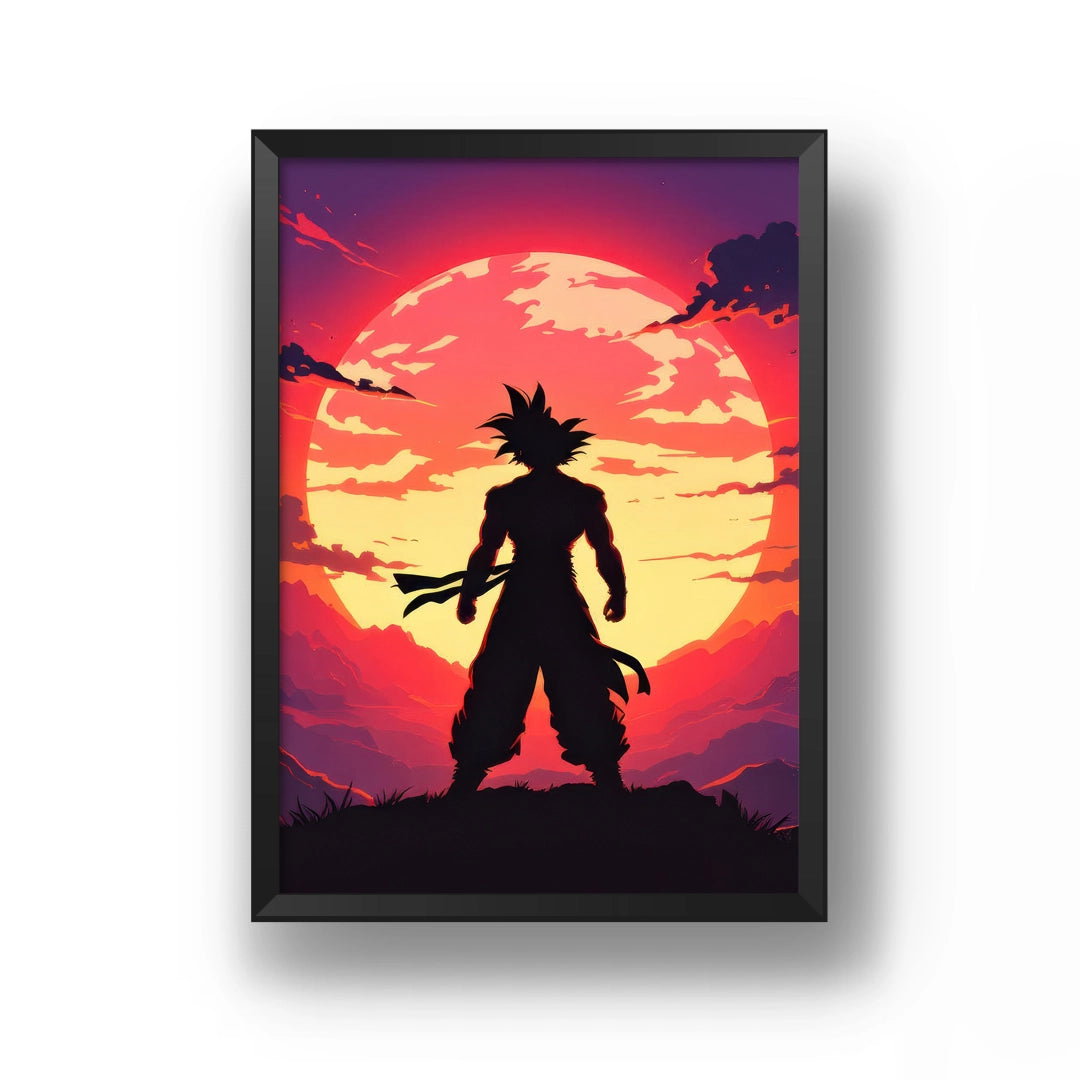 Goku in Sunset