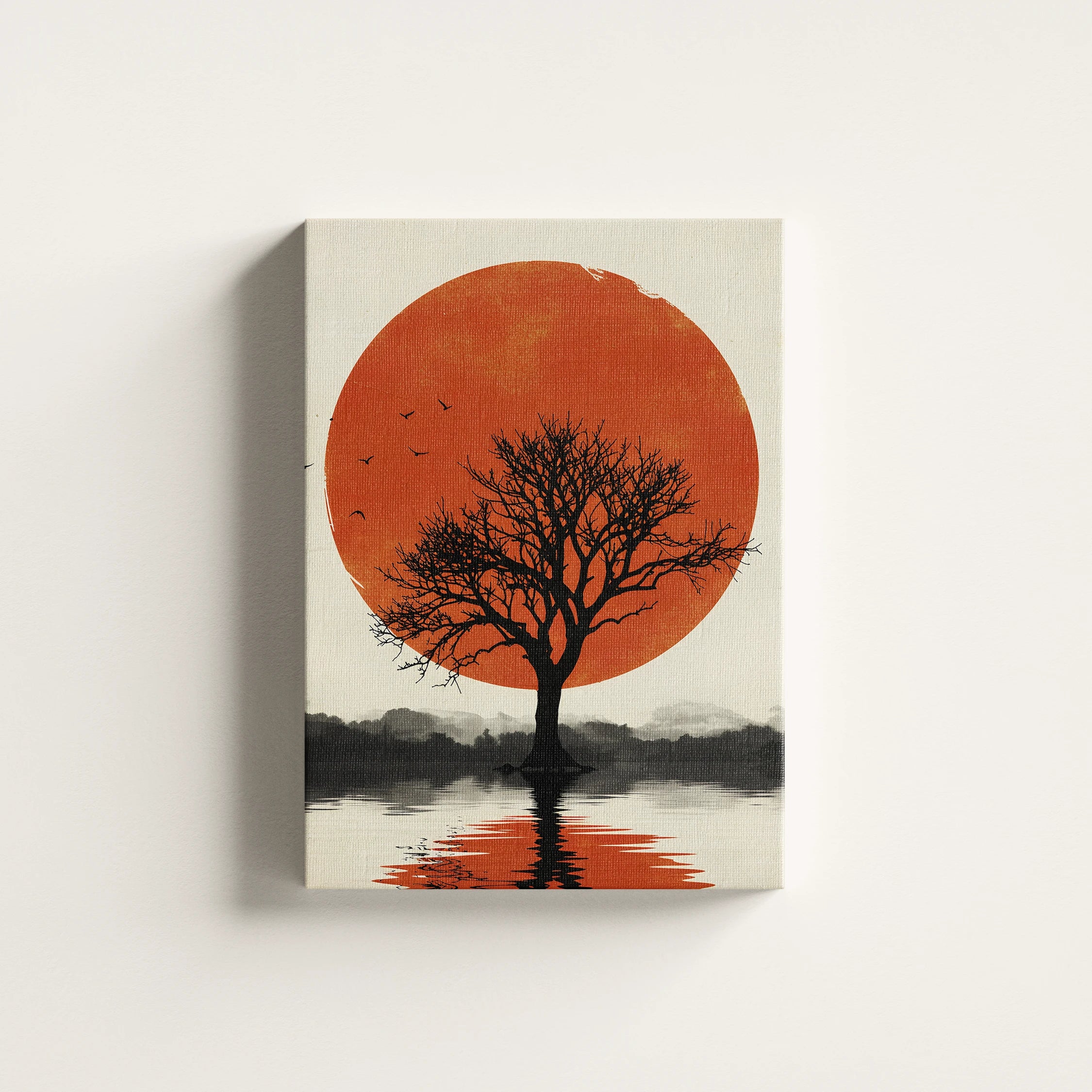 Solitary Tree Sunset