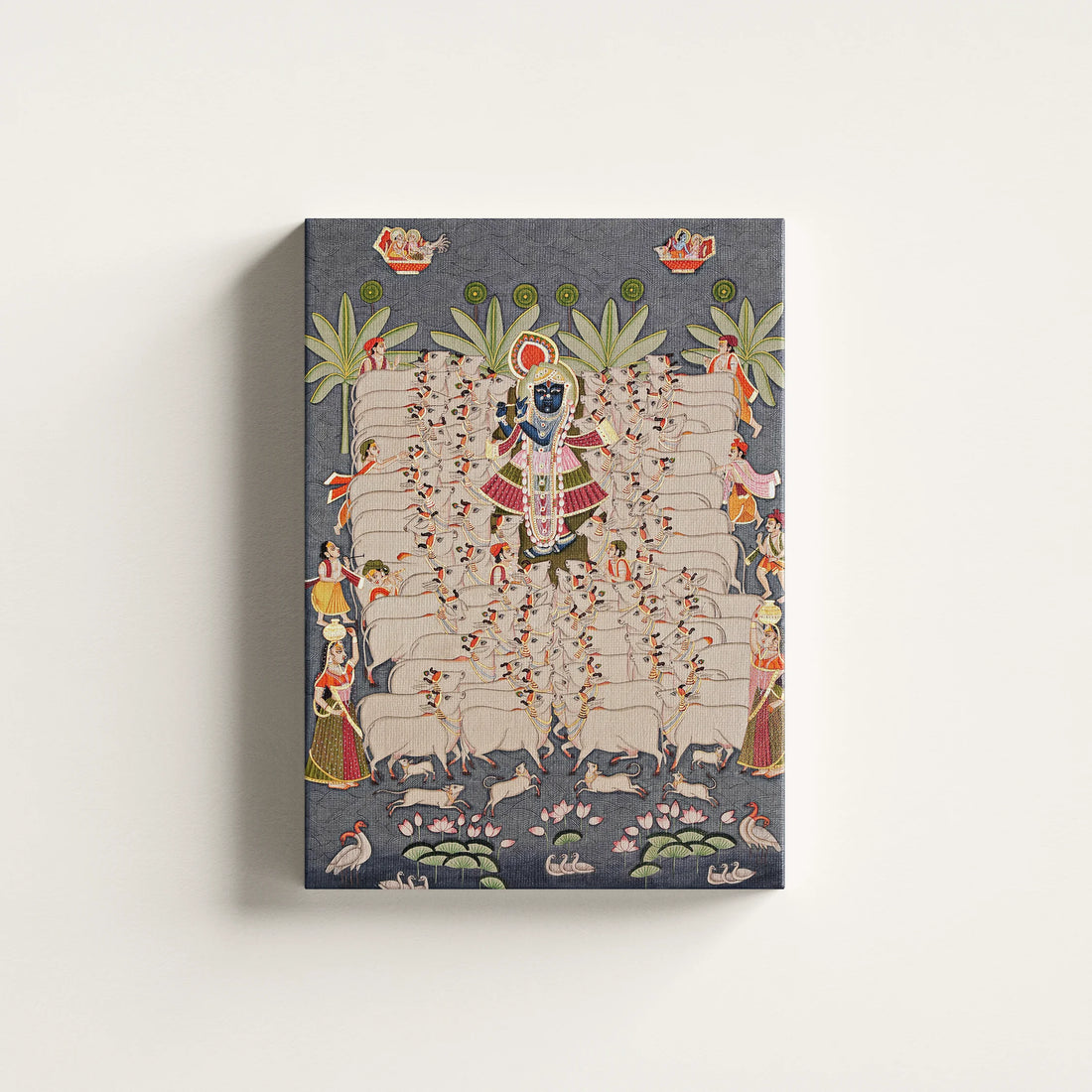 Shrinathji with Cows