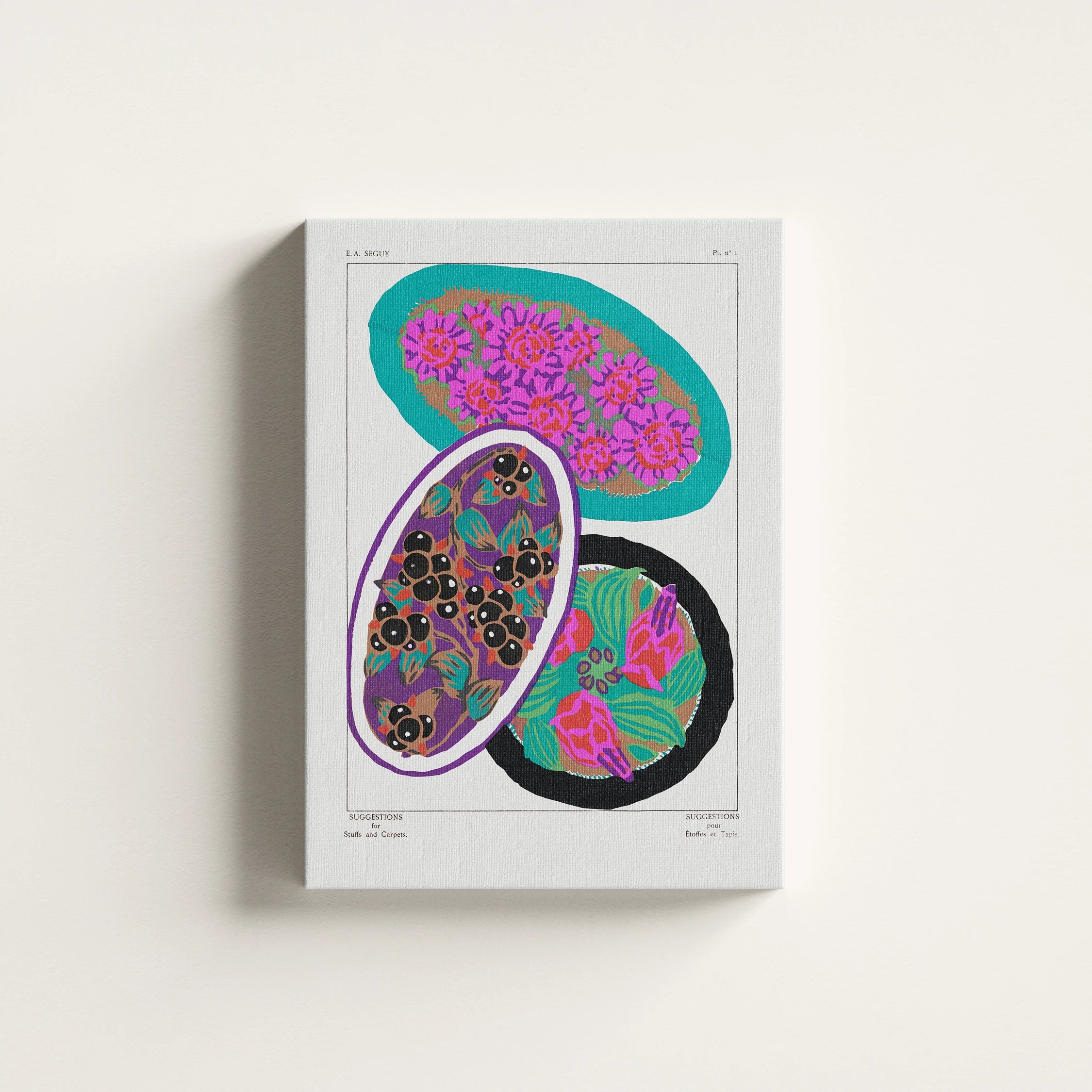 Retro Floral Medallion