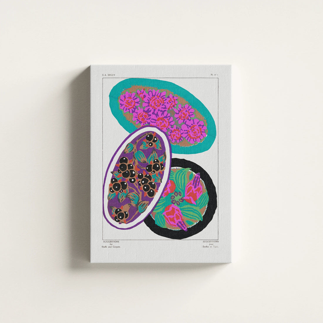 Retro Floral Medallion