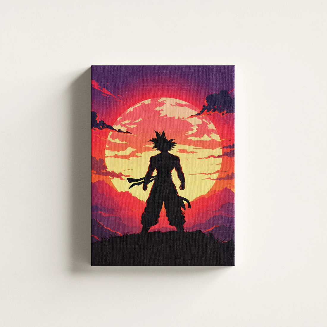 Goku in Sunset