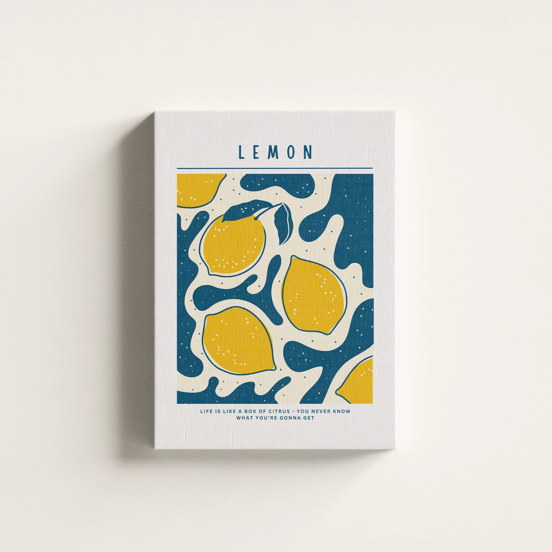 Lemon Citrus Poster
