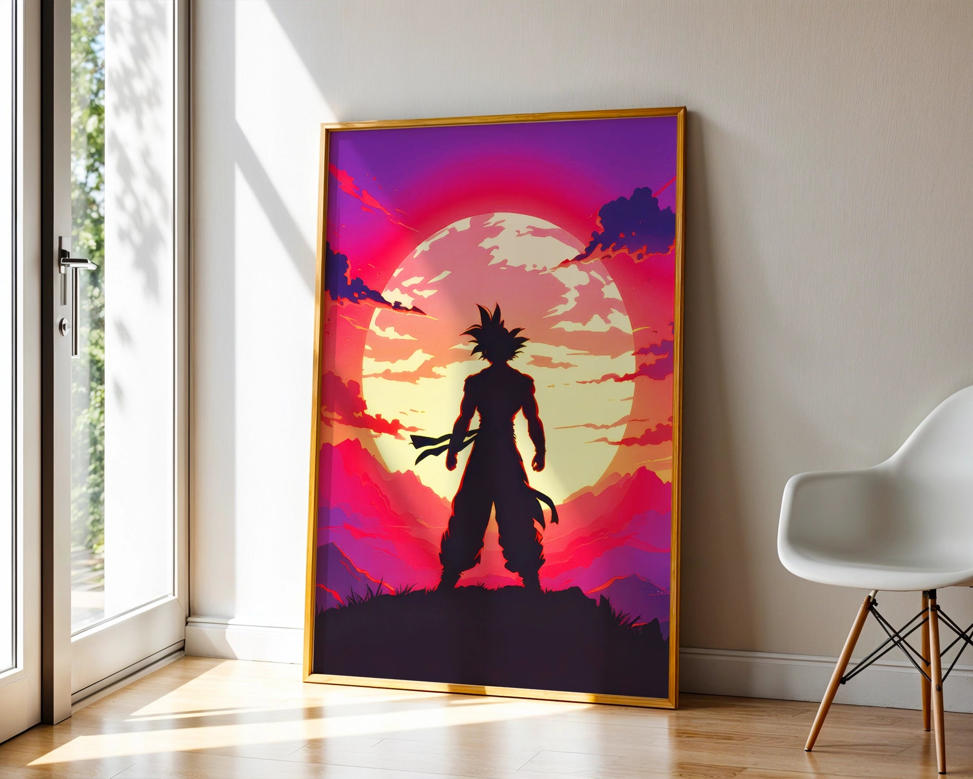 Goku in Sunset