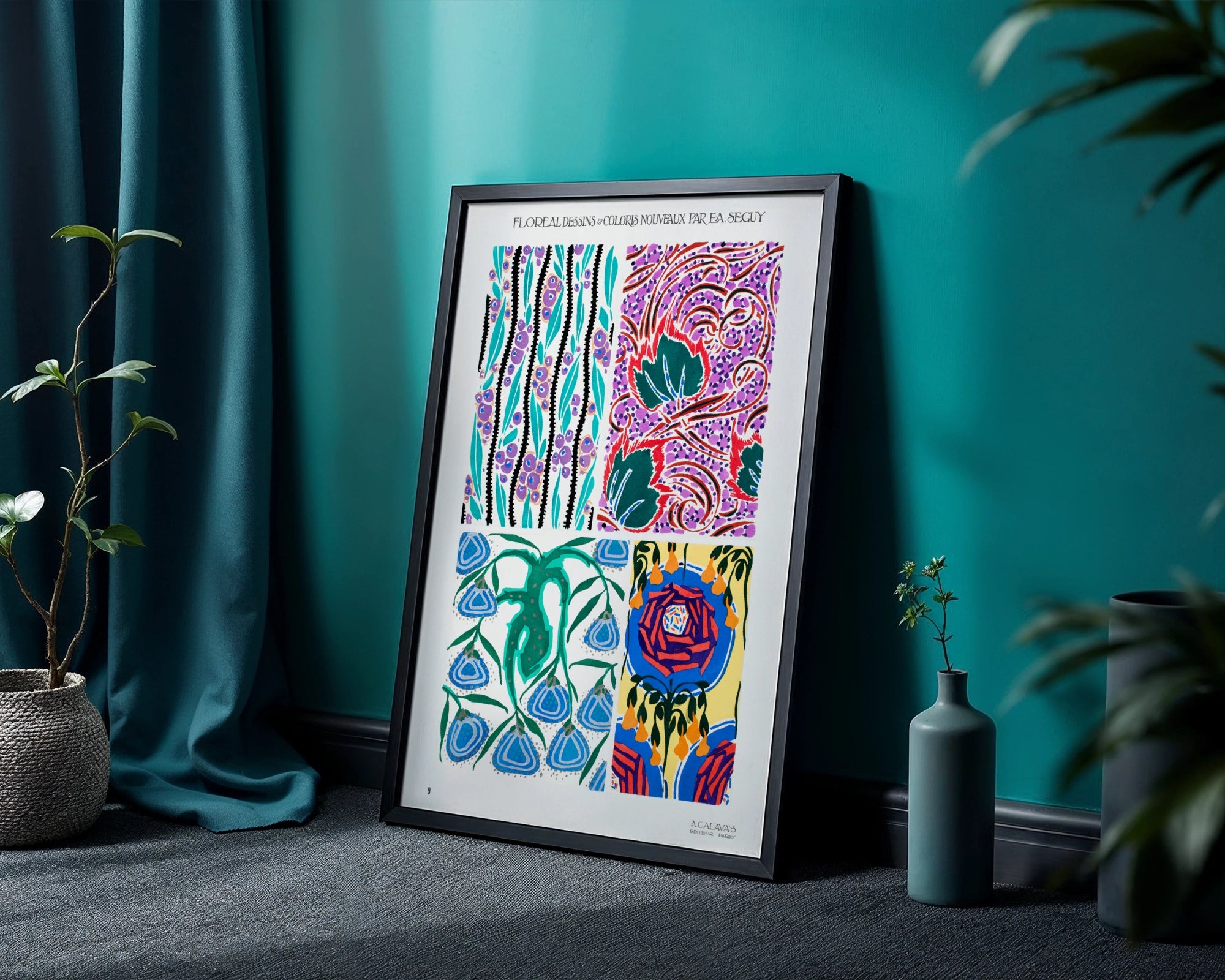 Abstract Color Painting