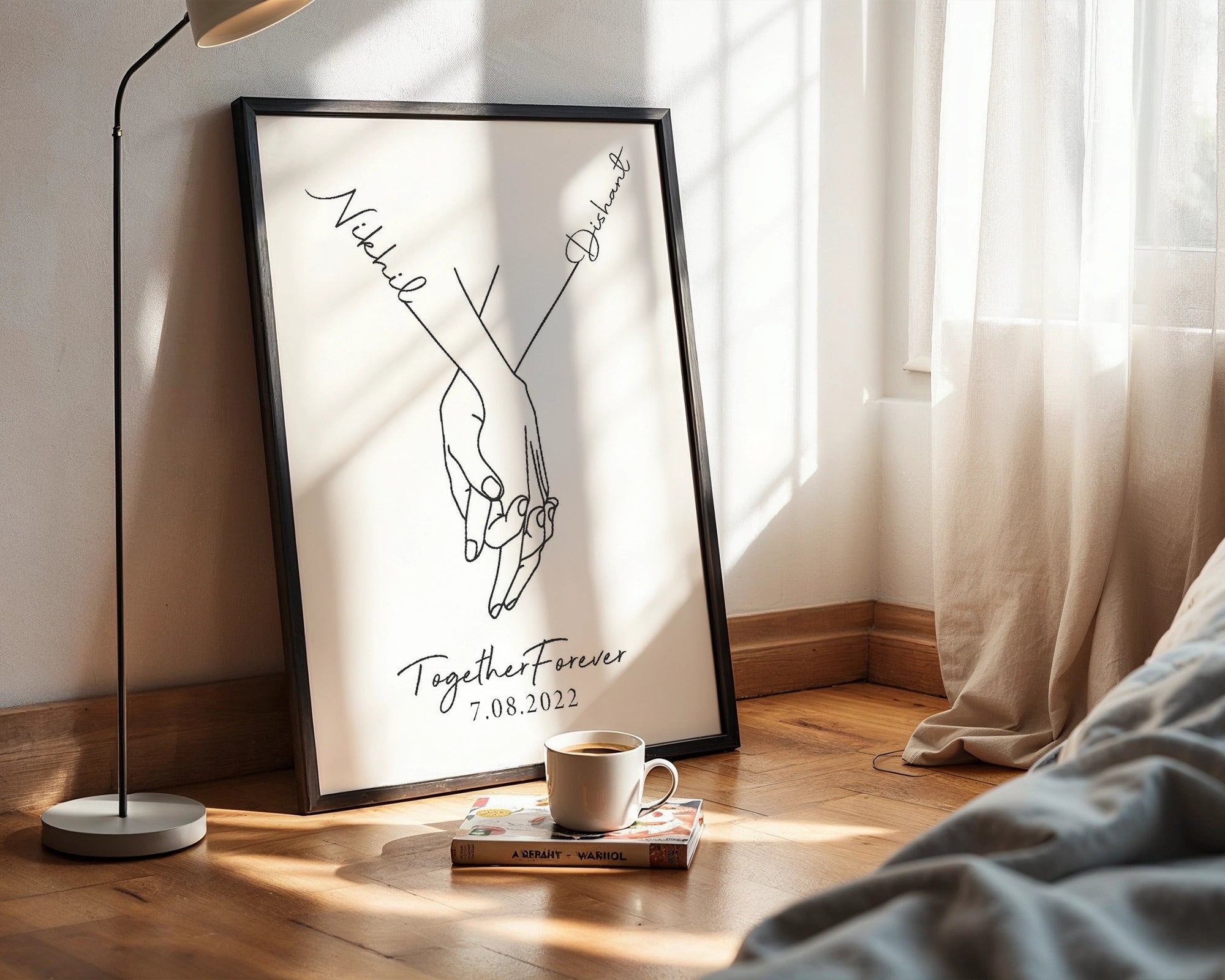 Personalised Line Art  | Together Forever