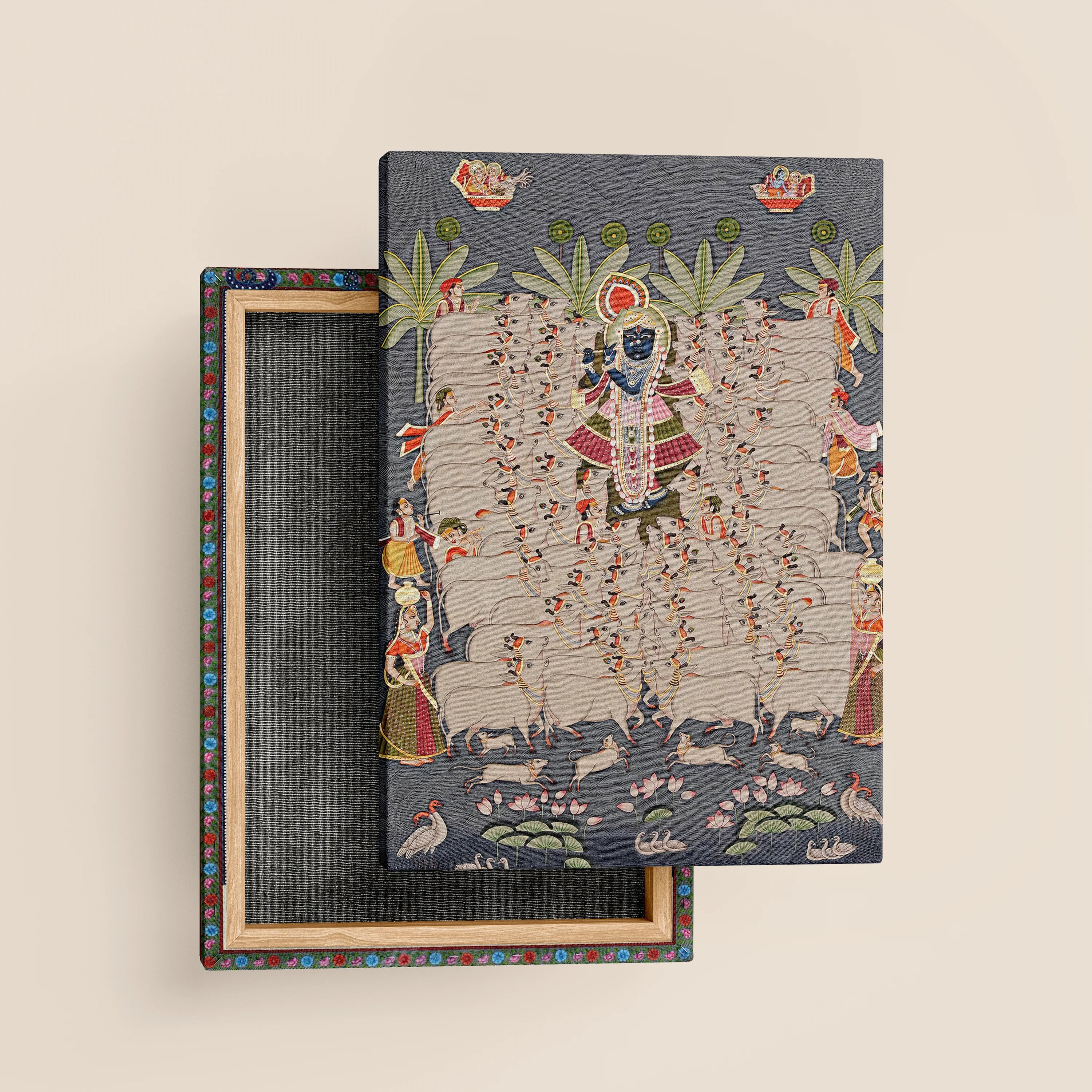 Shrinathji with Cows