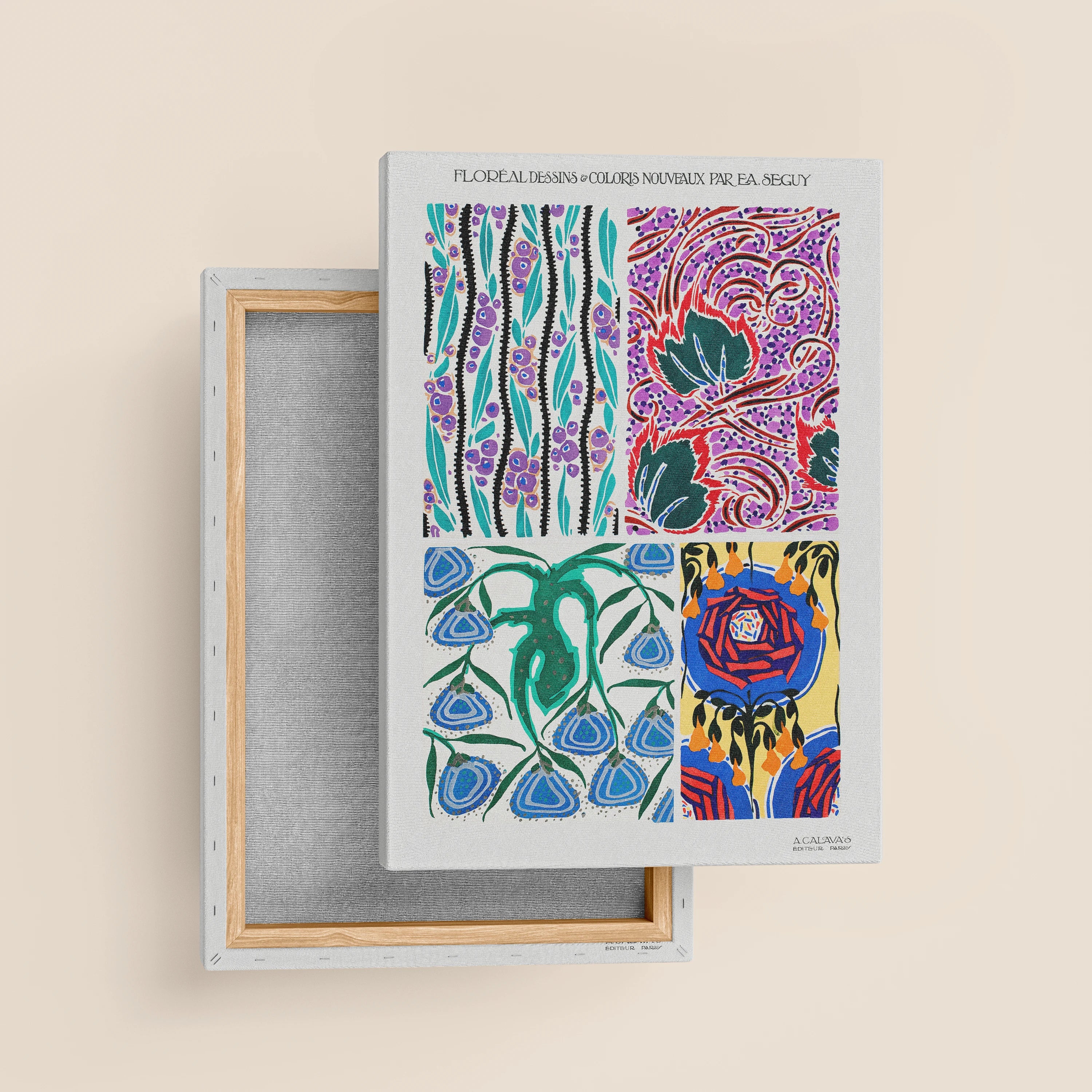 Abstract Color Painting