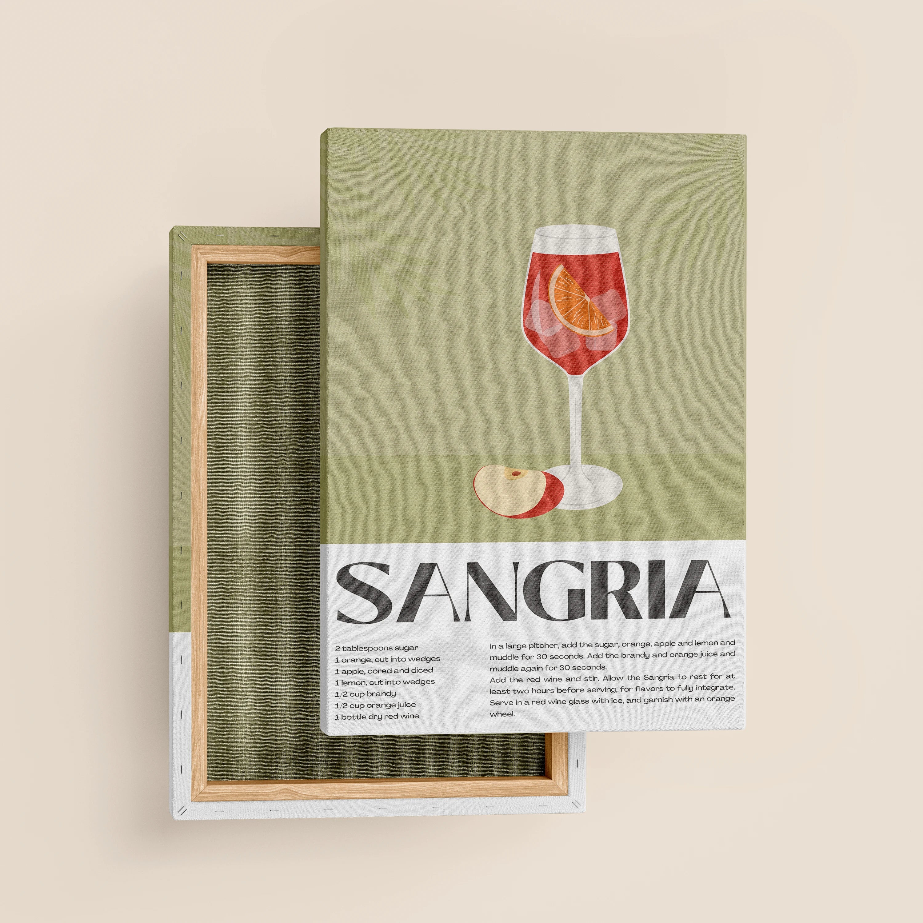 Classic Sangria cocktail