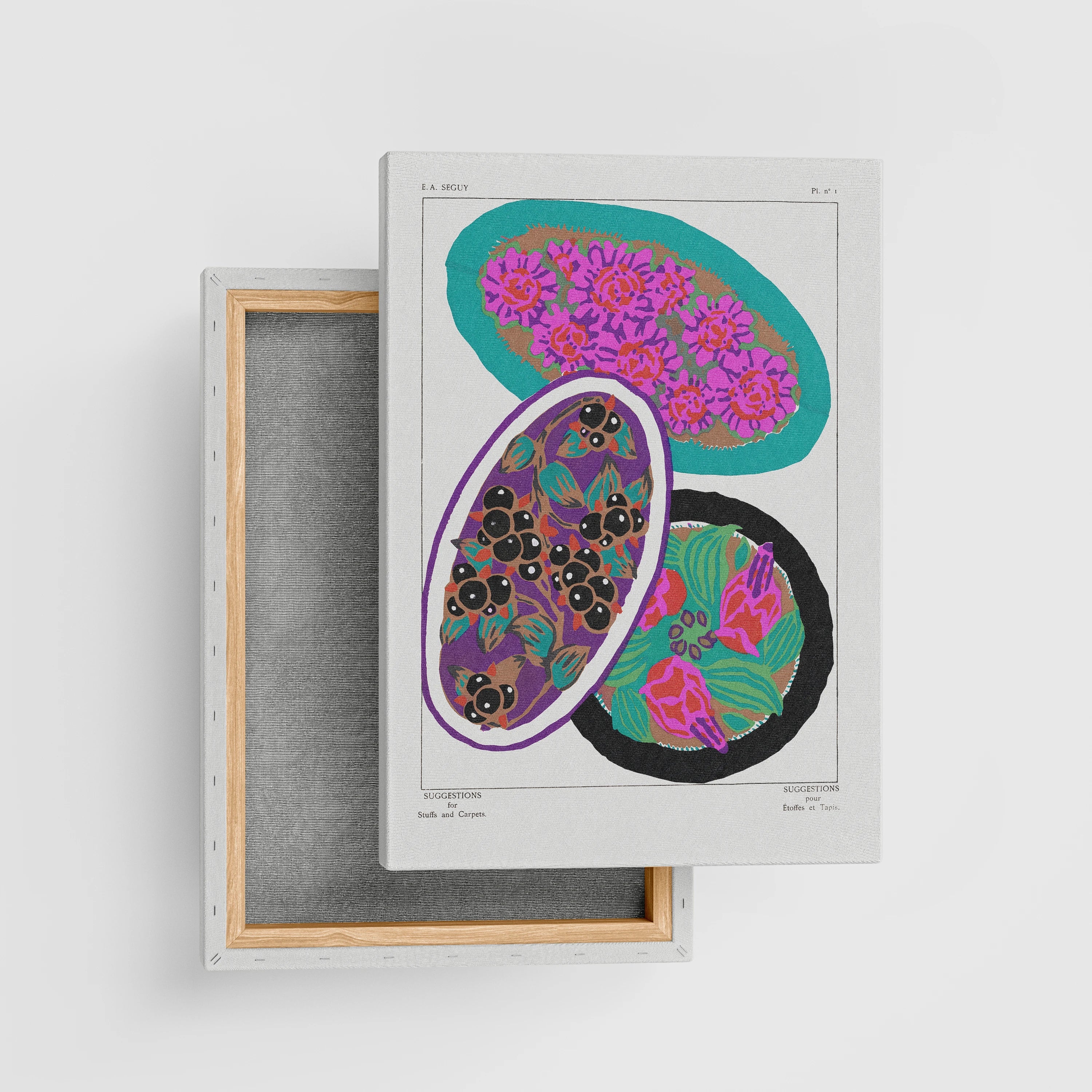 Retro Floral Medallion