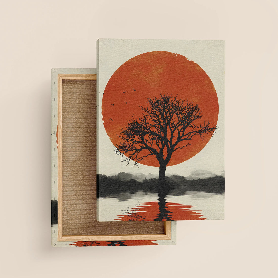 Solitary Tree Sunset