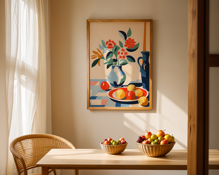 Fruit Bowl & Floral