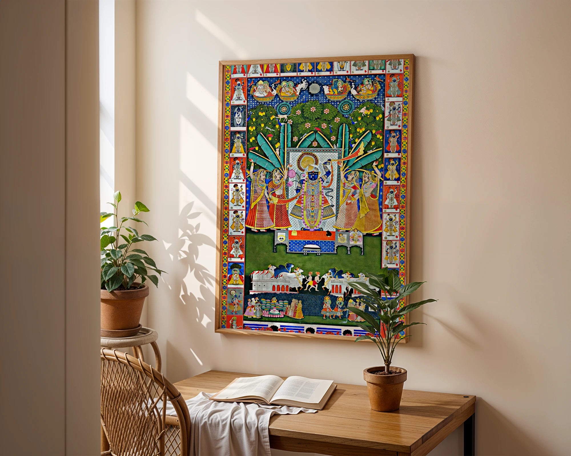 Shrinathji Pichwai Painting