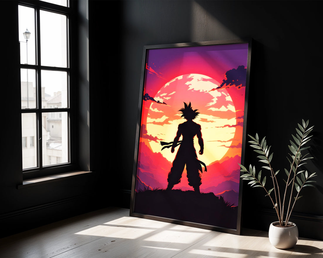 Goku in Sunset