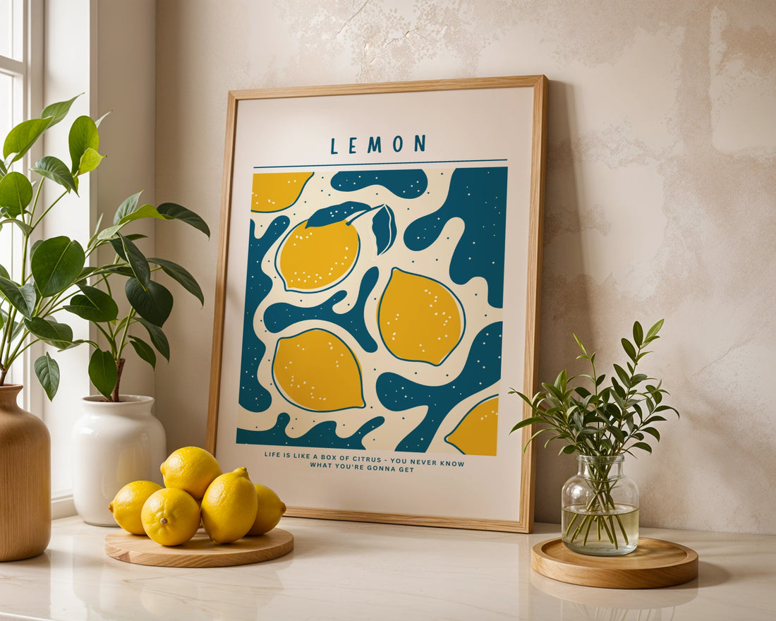 Lemon Citrus Poster