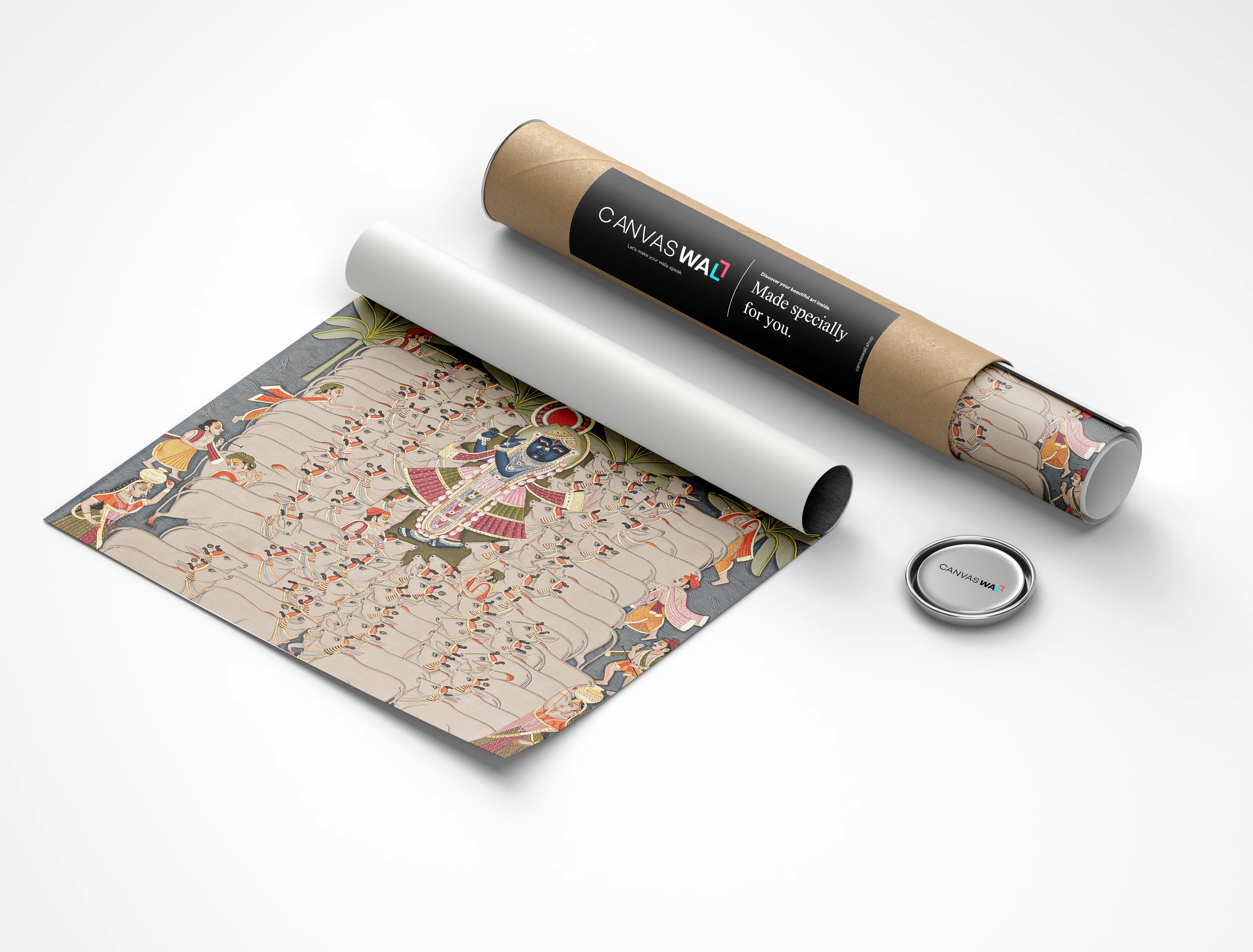 Shrinathji with Cows