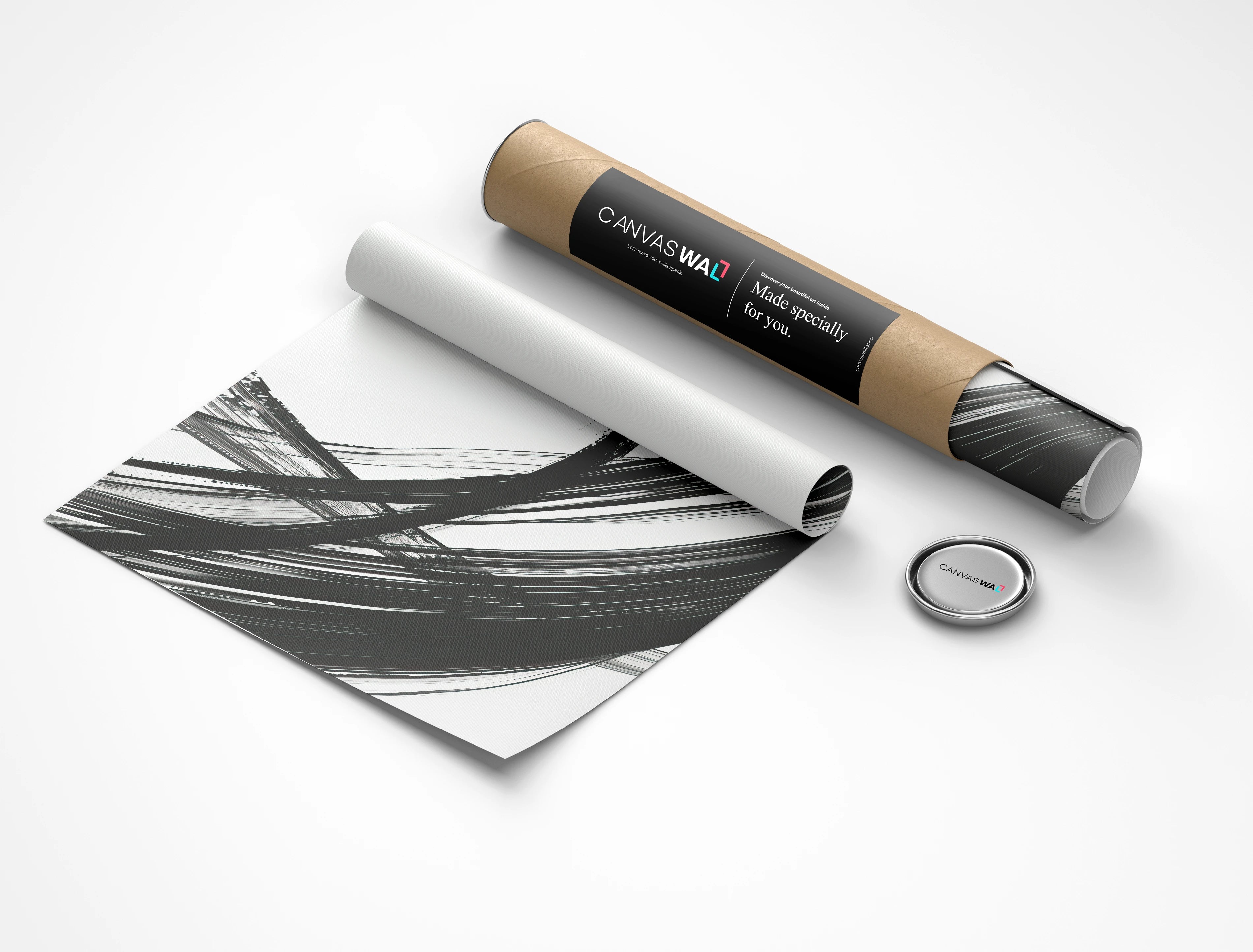 Abstract Black Lines