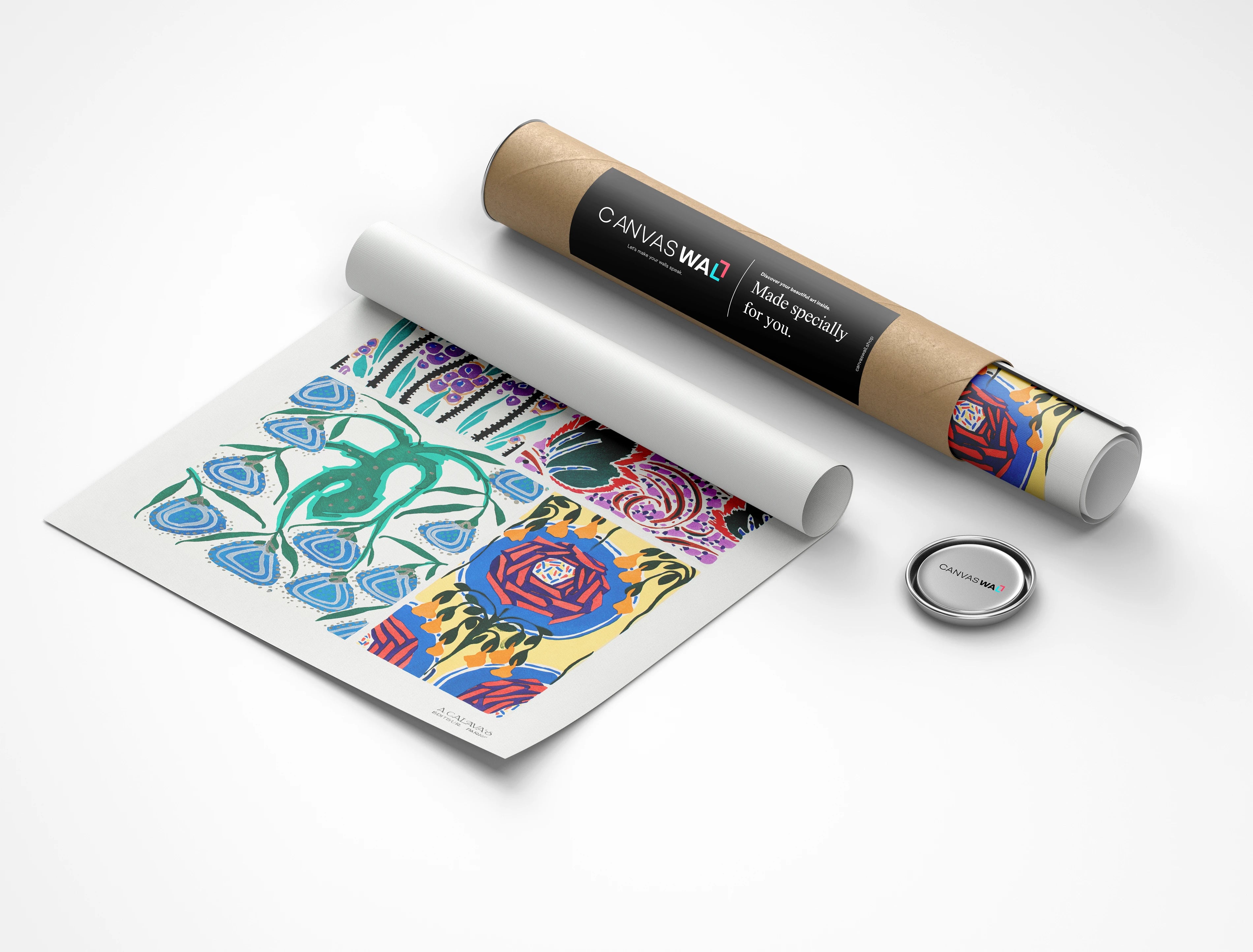 Abstract Color Painting