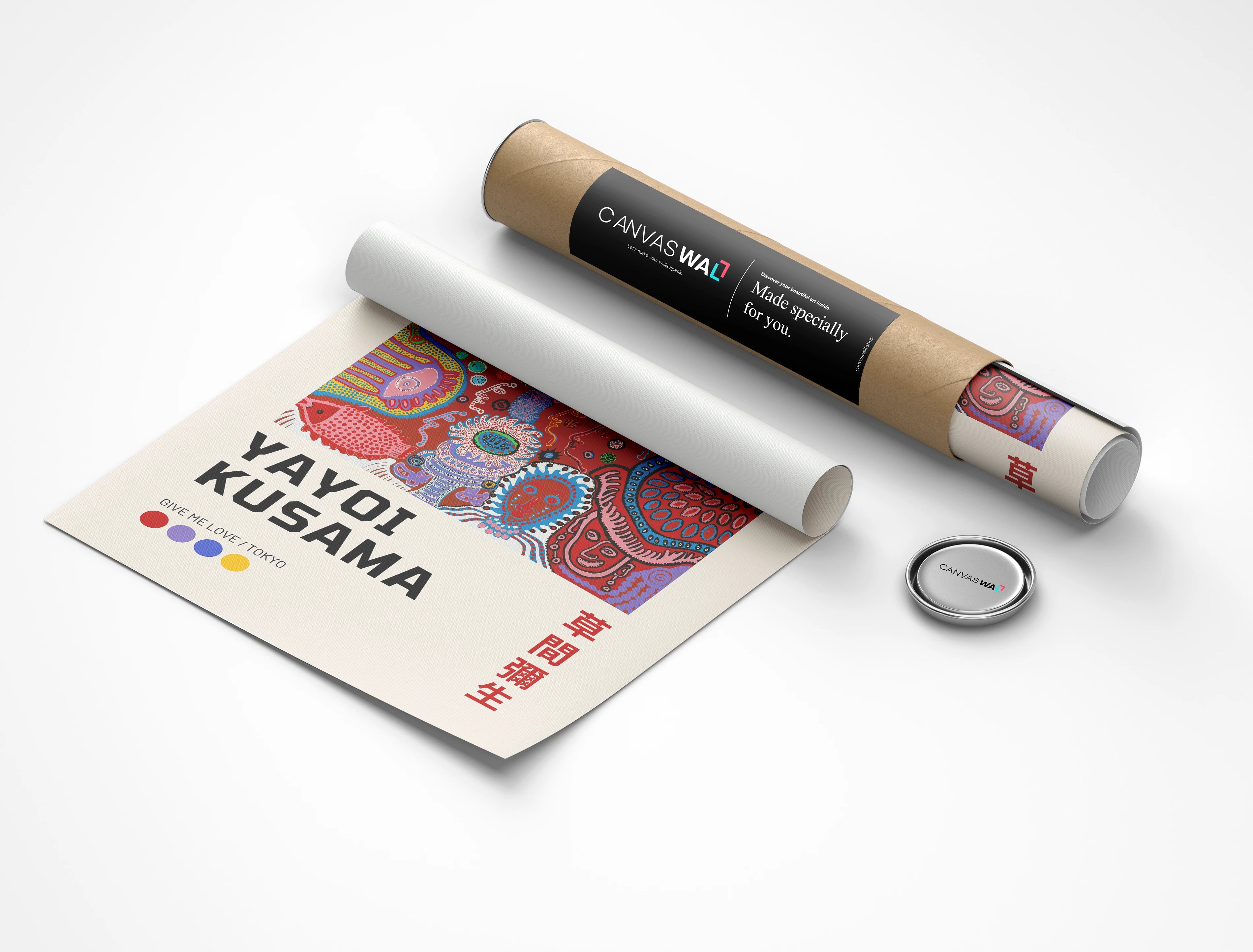 Yayoi Kusama -  "Give Me Love" Tokyo