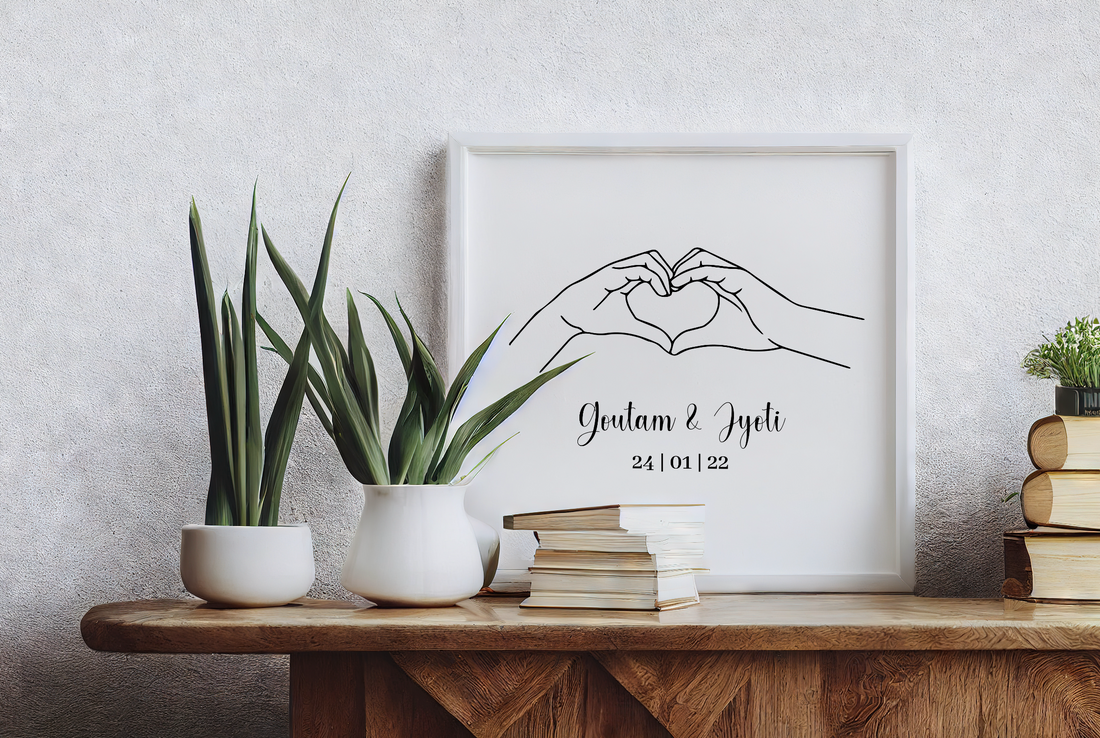 Personalised Line Art | Heart