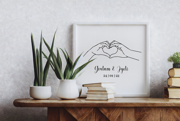 Personalised Line Art | Heart
