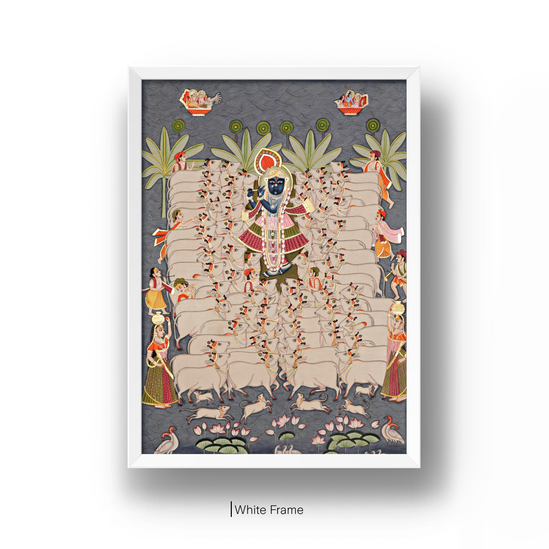 Shrinathji with Cows