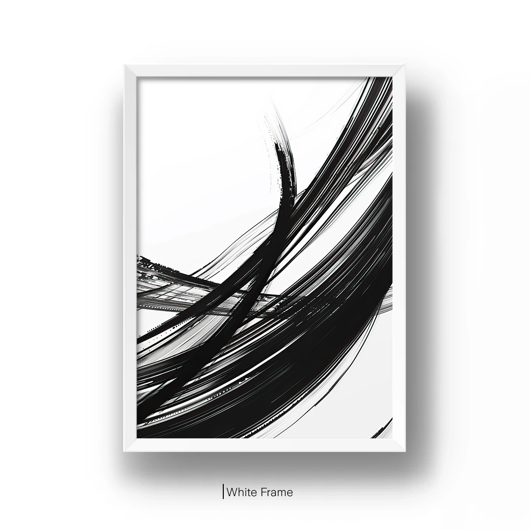 Abstract Black Lines