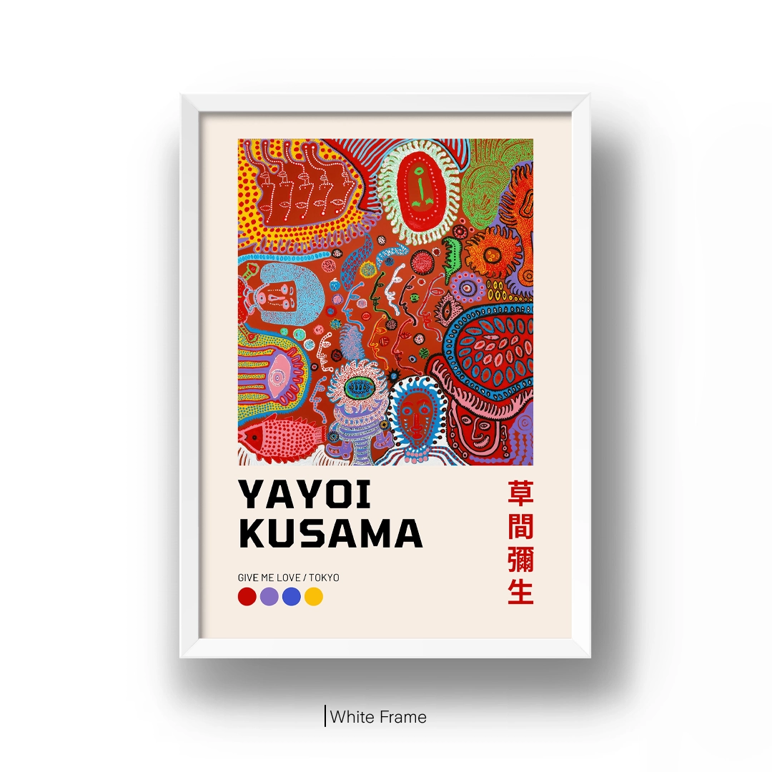 Yayoi Kusama -  "Give Me Love" Tokyo
