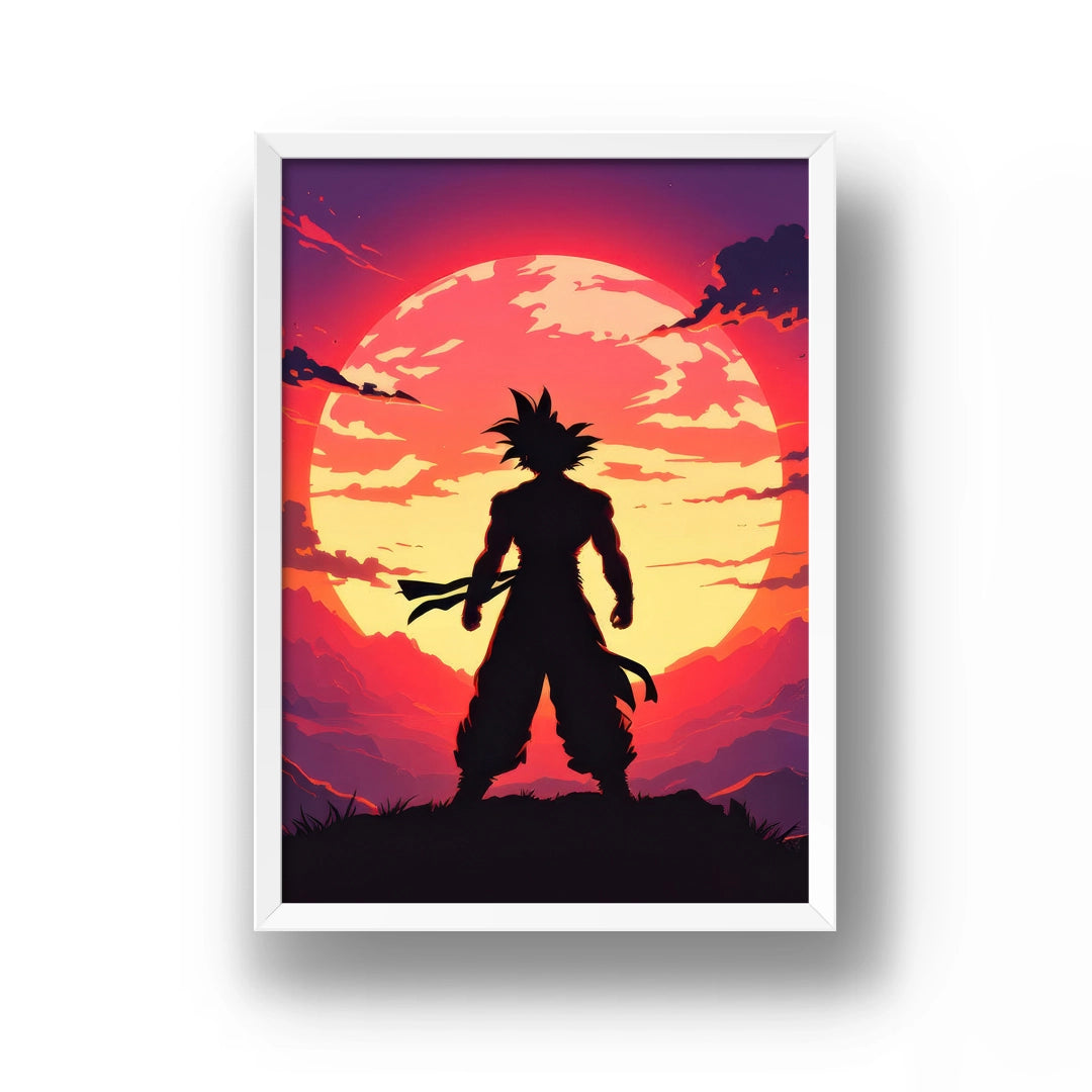 Goku in Sunset