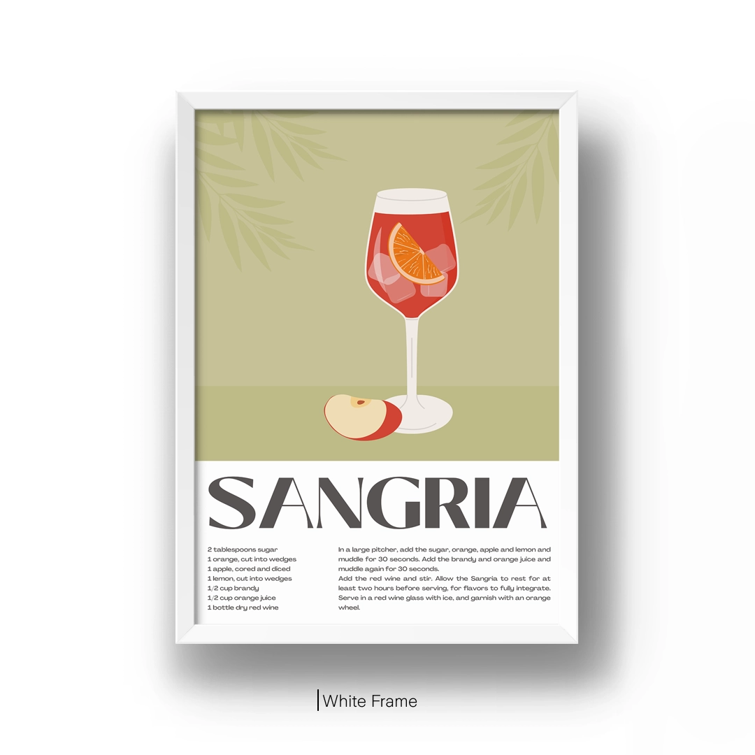 Classic Sangria cocktail