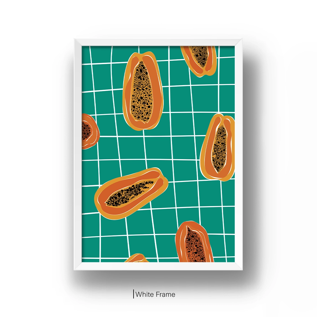 Green Papaya Drawing