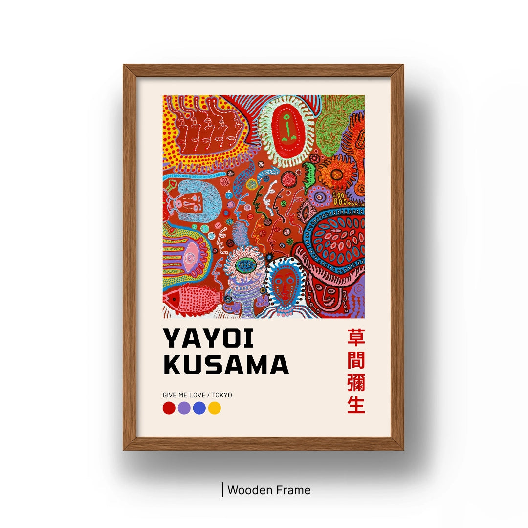 Yayoi Kusama -  "Give Me Love" Tokyo