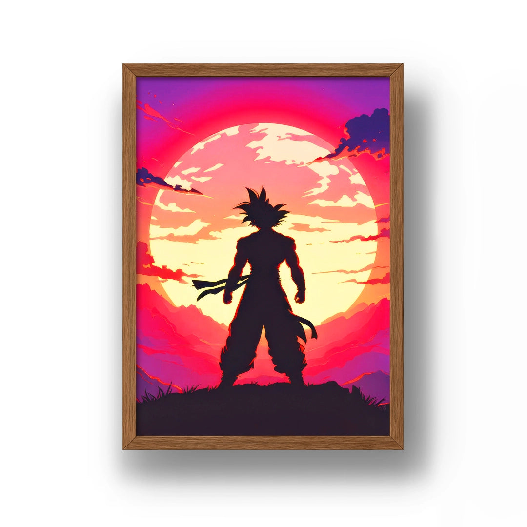 Goku in Sunset