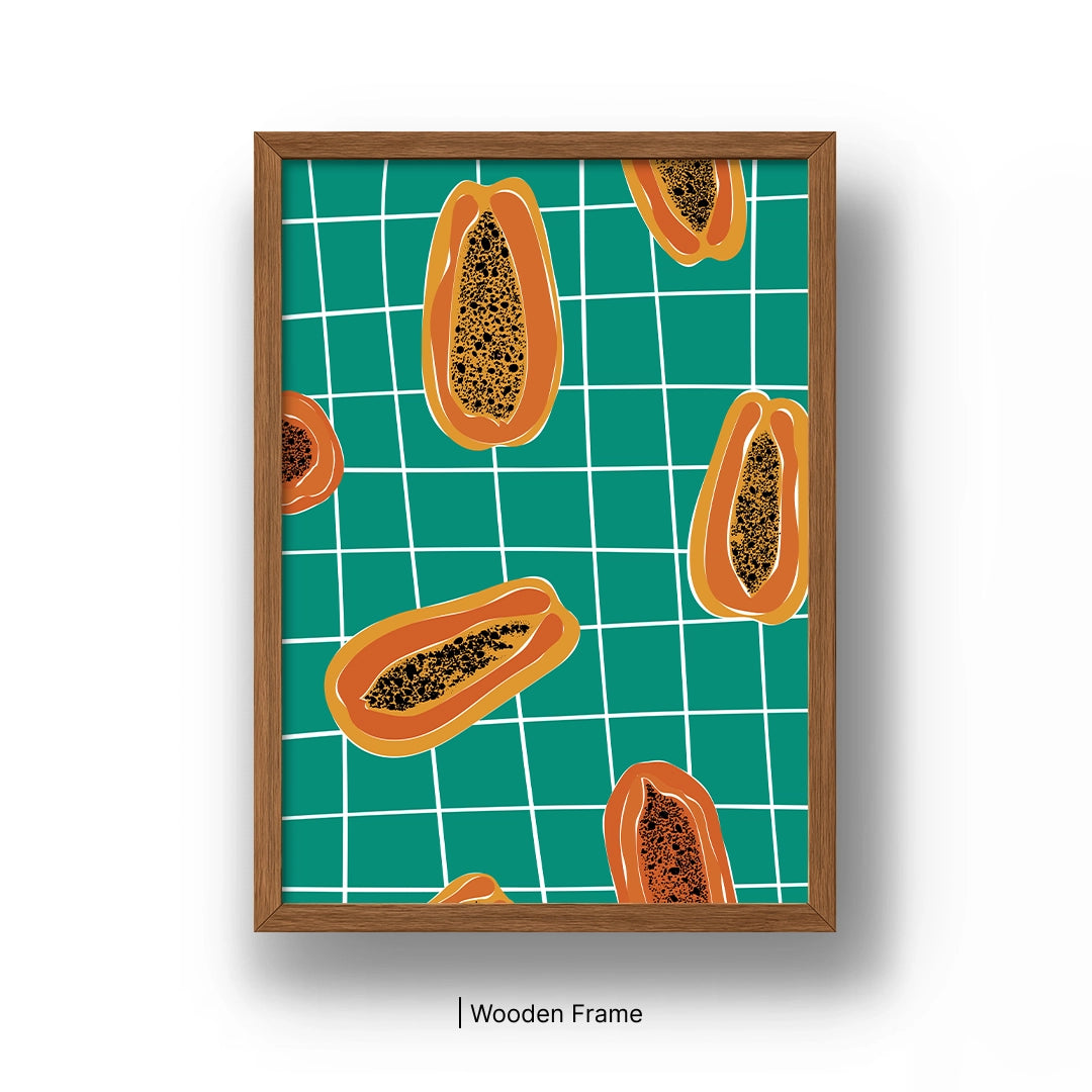 Green Papaya Drawing