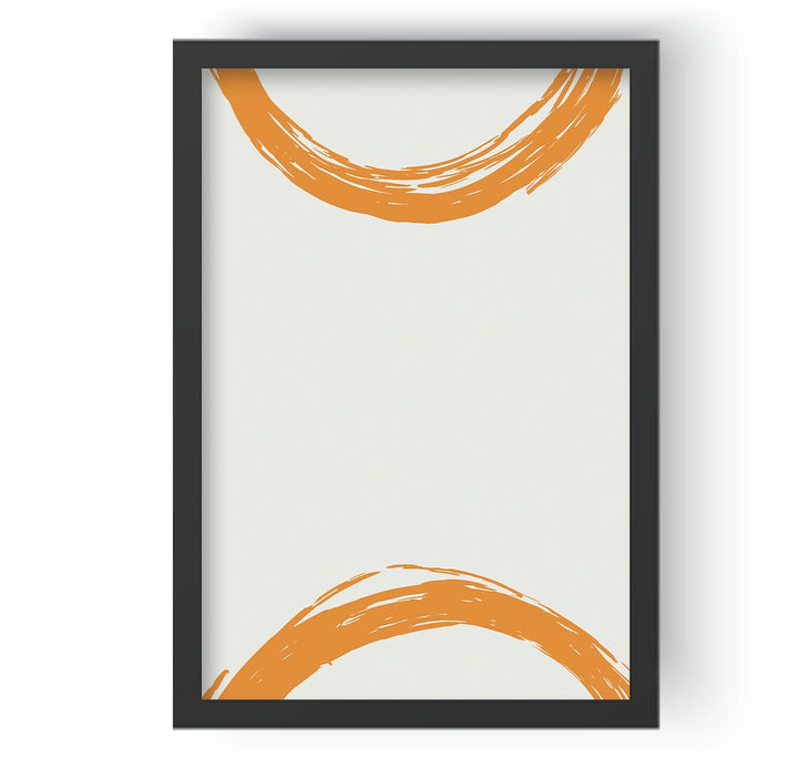 Boho Orange Strokes II
