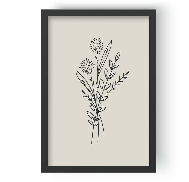 Minimalist Floral Art I