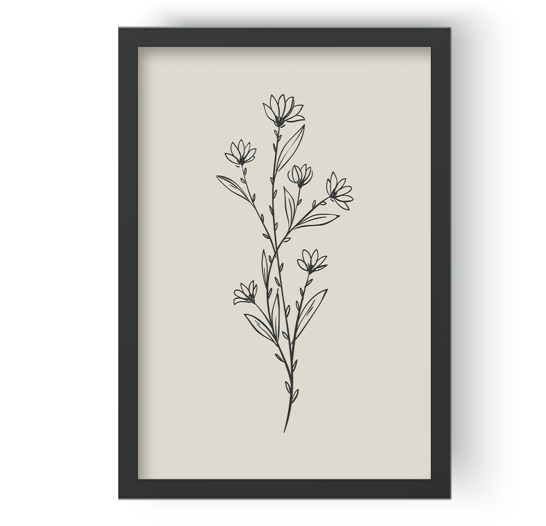 Minimalist Floral Art II