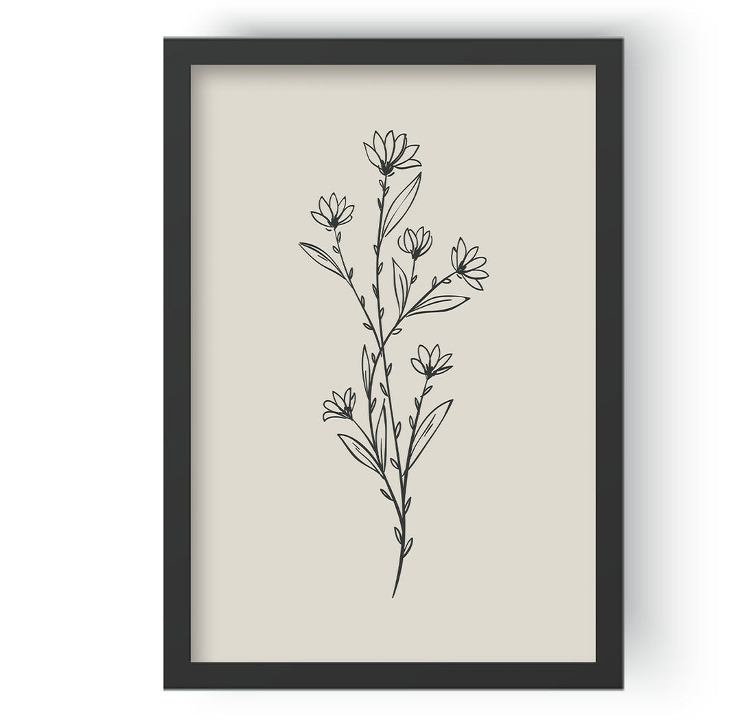 Minimalist Floral Art II