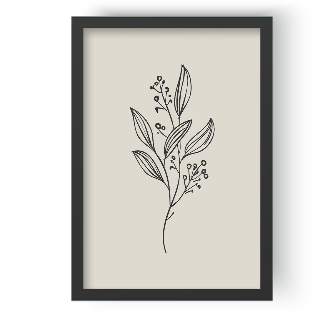 Minimalist Floral Art III