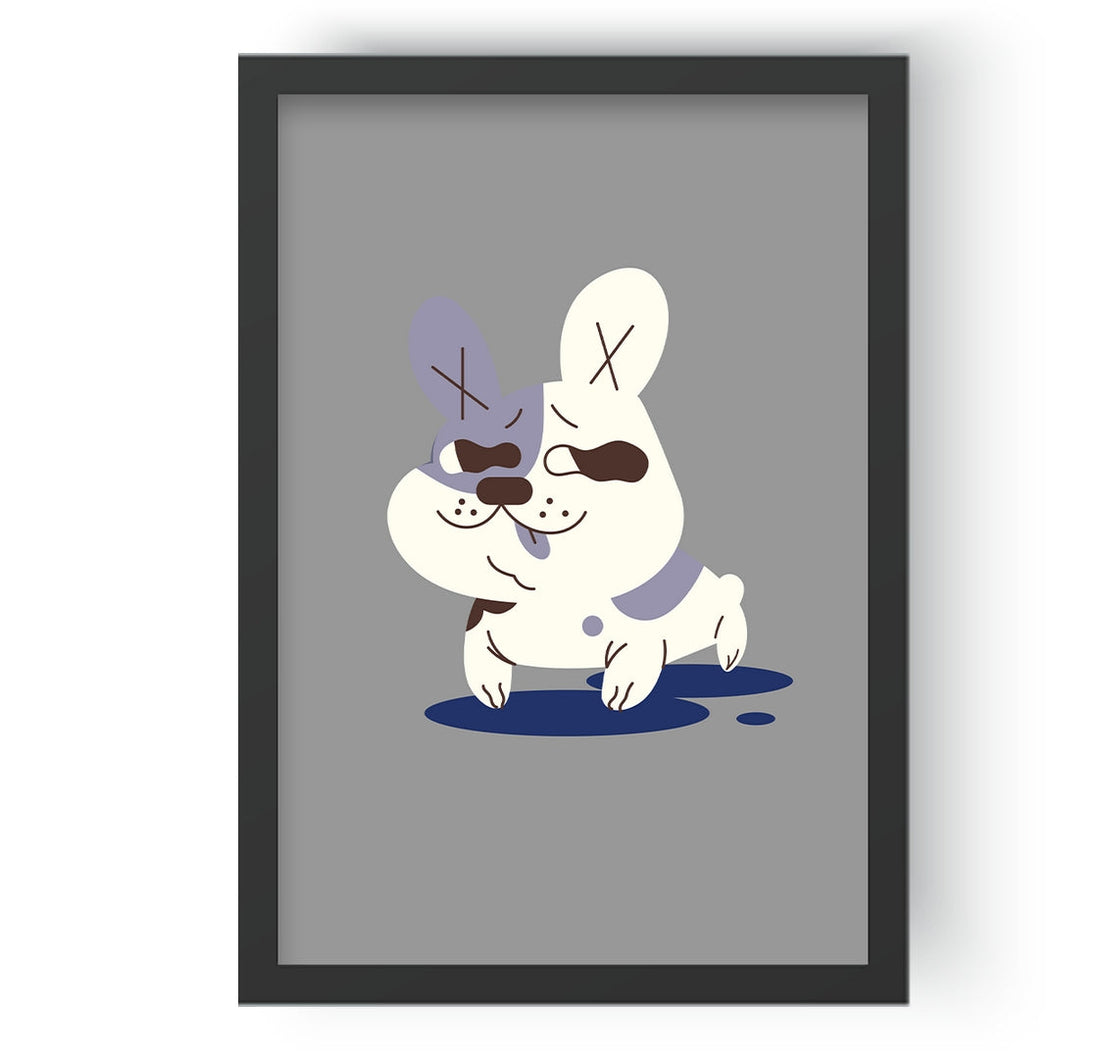 The Smirking White Puppy