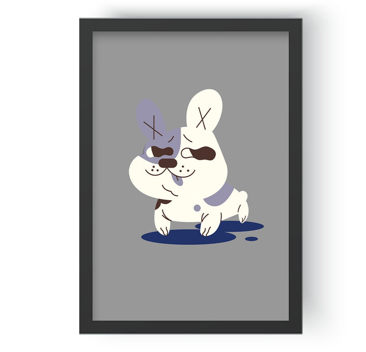 The Smirking White Puppy