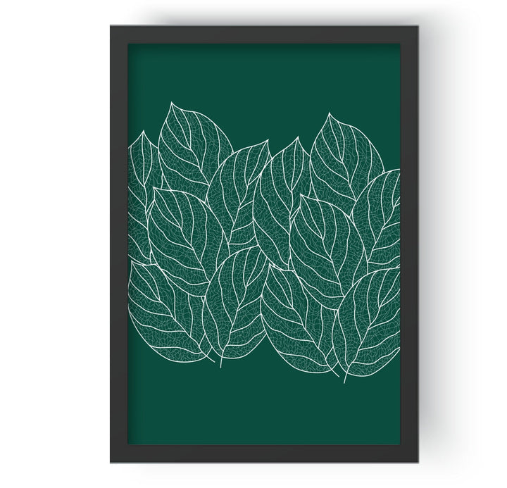 Geometric Green Plant leafs