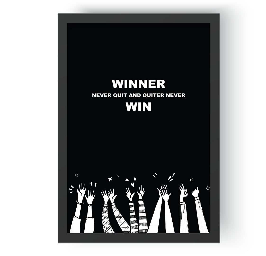 Winner Never quit