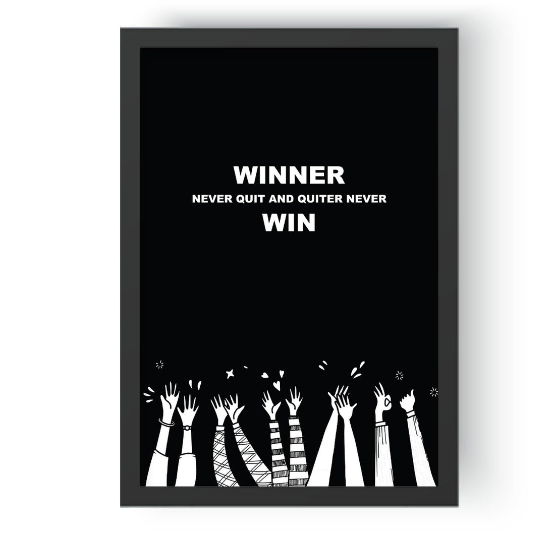 Winner Never quit