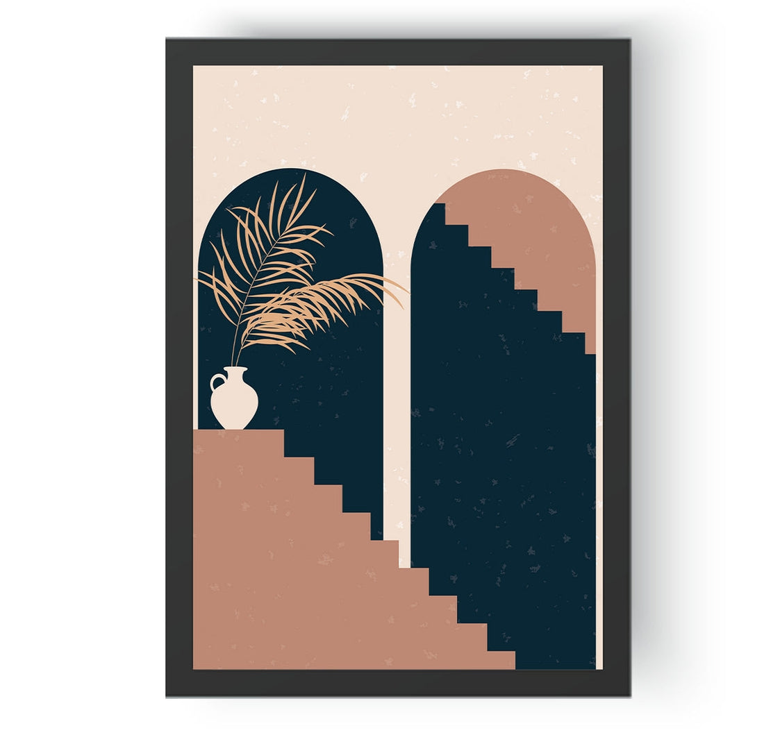 Abstract Staircase Art