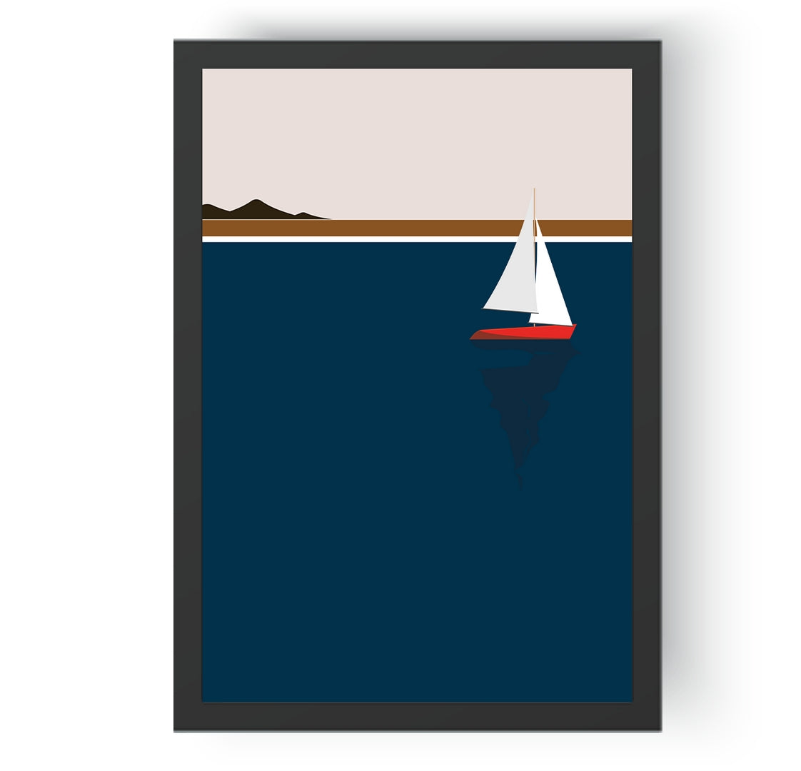 Ocean Sail Boat