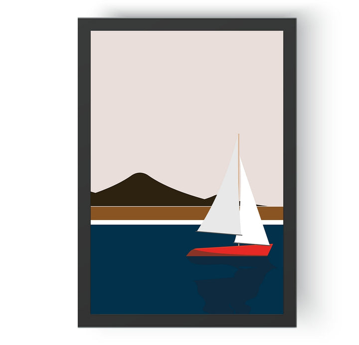 Ocean Red Boat